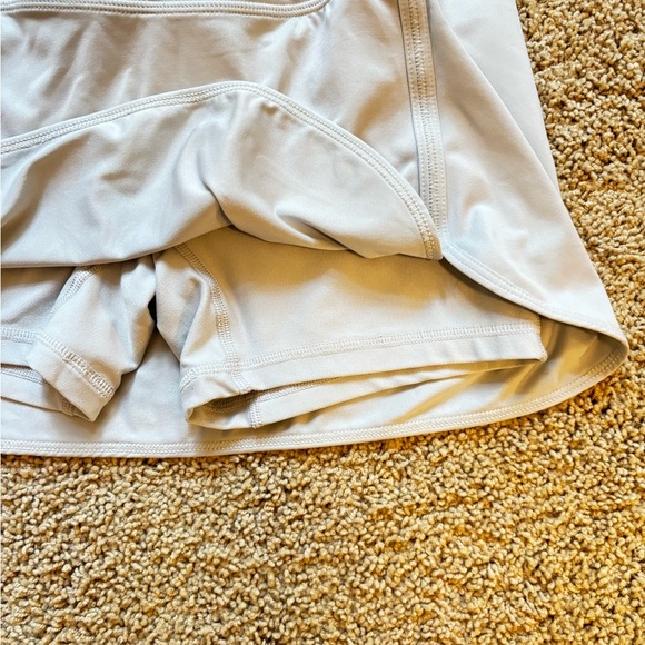 Nike Dri-Fit Tennis Skirt Womens Small | Built-In Shorts | Light Gray - Picture 5 of 8